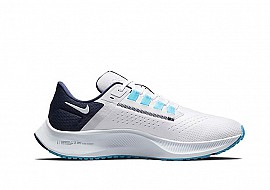 Giày Nike Air Zoom Pegasus 38 White Grey Pure Platinum Blue  OEM