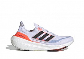 Giày Adidas Ultra Boost Light White Solar Red Real Boost