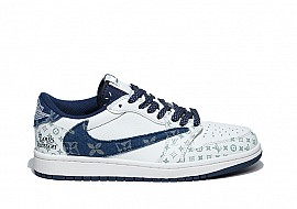 Giày Air Jordan 1 Low Travis x L.V Best Quality