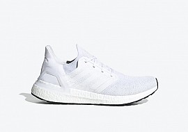 Giày Adidas Ultra Boost 20 All White Real Boost - EF1042