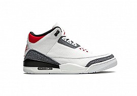 Giày Nike Air Jordan 3 Retro SE Fire Red Denim Best Quality
