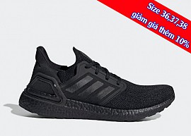 Giày adidas Ultra Boost 20 Triple Black Real Boost