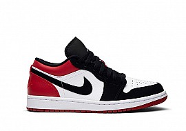 Giày Nike Air Jordan 1 Low Black Toe Best Quality