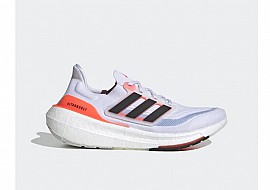 Giày Adidas Ultra Boost Light White Solar Red Real Boost