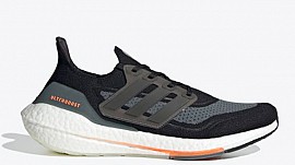 Giày adidas Ultra Boost 2021 Black Grey Orange Real Boost