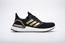 Giày adidas Ultra Boost 20 black gold Real Boost